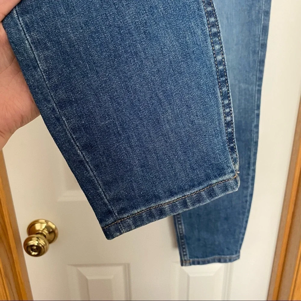 Everlane Medium Wash Straight Ankle Jeans Size 27 - Picture 7 of 7